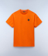 Мъжка тениска S-BADGE SS ORANGE RED