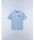 Мъжка тениска S-BADGE SS 1 FADED DENIM I84