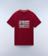 Мъжка тенискa S-LARI SS TIBETAN RED R1Е