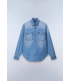 Мъжка риза O-KIENE LS DENIM D1B 