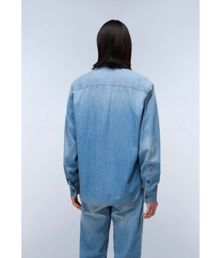 Мъжка риза O-KIENE LS DENIM D1B NP0A892ZD1B 09