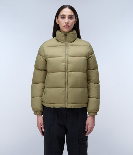 Дамско яке A-BOX LOGO W GREEN LICHEN NP0A4HZ1GAE 04