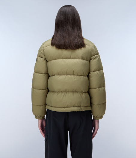 Дамско яке A-BOX LOGO W GREEN LICHEN NP0A4HZ1GAE 02