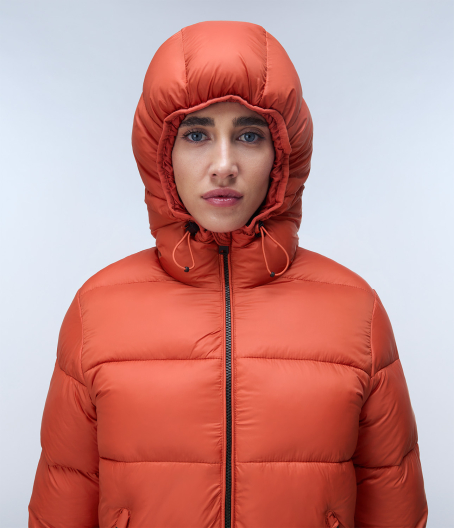 Дамско яке A-BOX LOGO MED H W RED SAUCE 03 Дамско яке A-BOX LOGO MED H W RED SAUCE NP0A4HZ2R1B 03