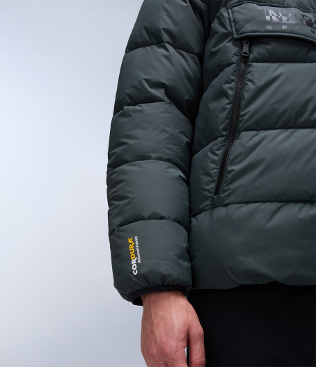 Мъжко яке RAINFOREST PUFFER OPEN GREEN URBAN NP0A4I23G1S 04