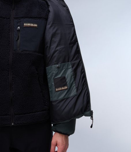 Мъжко яке RAINFOREST PUFFER OPEN GREEN URBAN NP0A4I23G1S 06