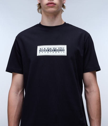 Мъжка тениска S-BOX LOGO SS BLACK 041 NP0A4I3L041 04