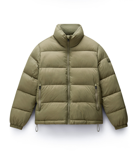 Дамско яке A-BOX LOGO W GREEN LICHEN NP0A4HZ1GAE 01