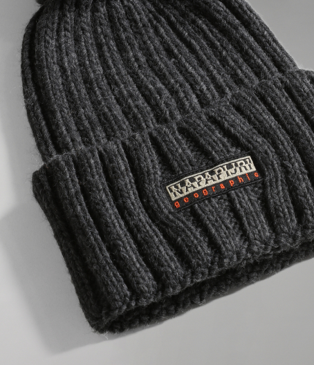 Унисекс шапка FEA 2 DARK GREY MELANGE 03 Унисекс шапка FEA 2 DARK GREY MELANGE NP0A4GKA197 03