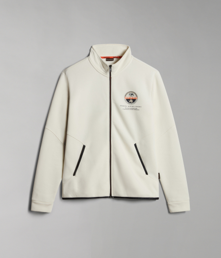 Мъжко горнище B-ARGUS FZ WHITE WHISPER 01 Мъжко горнище B-ARGUS FZ WHITE WHISPER NP0A4HE5N1A 01