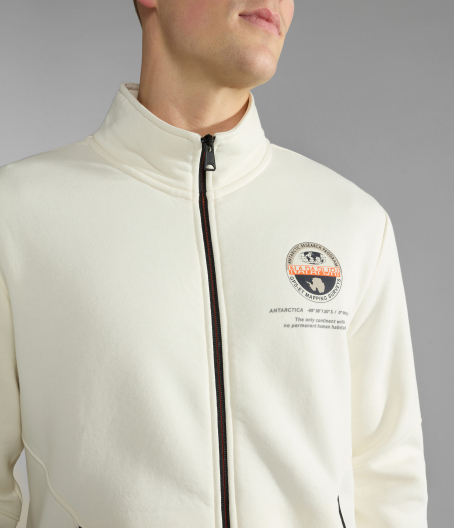 Мъжко горнище B-ARGUS FZ WHITE WHISPER 03 Мъжко горнище B-ARGUS FZ WHITE WHISPER NP0A4HE5N1A 03