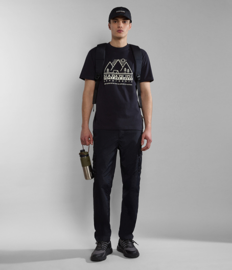 Мъжка тениска S-FABER BLACK NP0A4HQE041 06