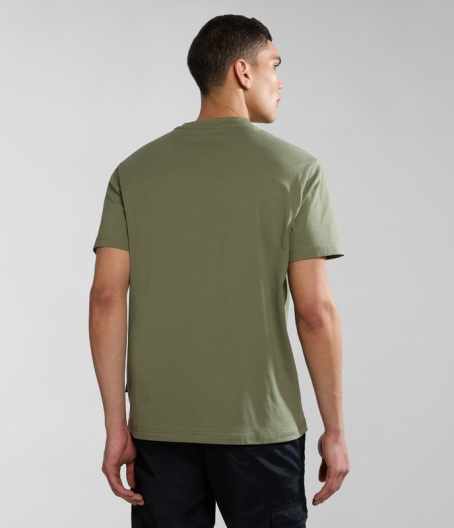 Мъжка тениска S-FABER GREEN LICHEN NP0A4HQEGAE 05