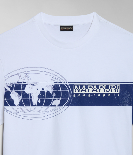 Мъжка тениска S-MANTA SS 1 BRIGHT WHITE NP0A4HQH002 04