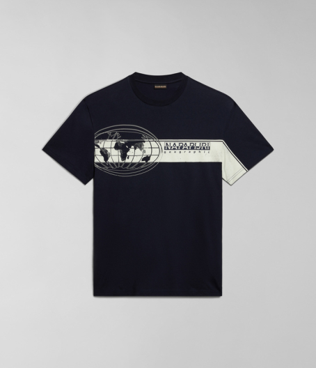 Мъжка тениска S-MANTA SS 1 BLU MARINE 01 Мъжка тениска S-MANTA SS 1 BLU MARINE NP0A4HQH1761 01