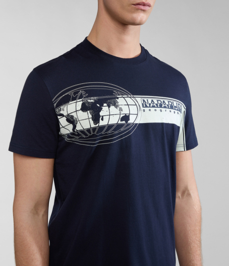 Мъжка тениска S-MANTA SS 1 BLU MARINE 03 Мъжка тениска S-MANTA SS 1 BLU MARINE NP0A4HQH1761 03