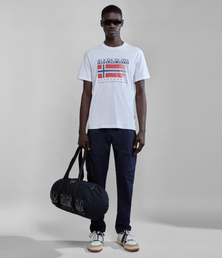 Мъжка тениска S-KREIS BRIGHT WHITE 05 Мъжка тениска S-KREIS BRIGHT WHITE NP0A4HQR002 05