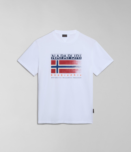 Мъжка тениска S-KREIS BRIGHT WHITE 01 Мъжка тениска S-KREIS BRIGHT WHITE NP0A4HQR002 01