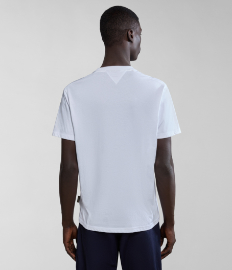 Мъжка тениска S-KREIS BRIGHT WHITE 02 Мъжка тениска S-KREIS BRIGHT WHITE NP0A4HQR002 02