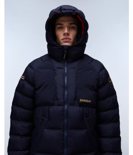 Мъжко яке A-MOESA PUF BLU MARINE 06 Мъжко яке A-MOESA PUF BLU MARINE NP0A4I1R176 06