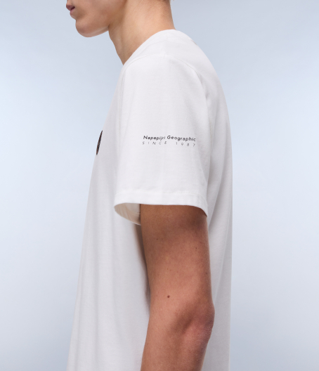 Мъжка тениска S-BADGE SS WHITE HERON NP0A4I3N206 05