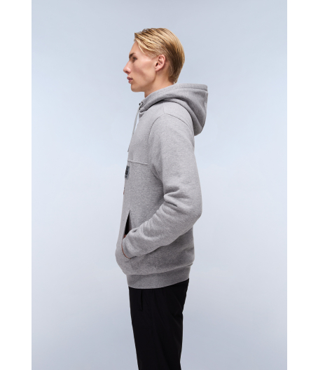 Мъжко горнище BURGEE HZH 2.0 MEDIUM GREY MELANGE NP0A4I5E160 06