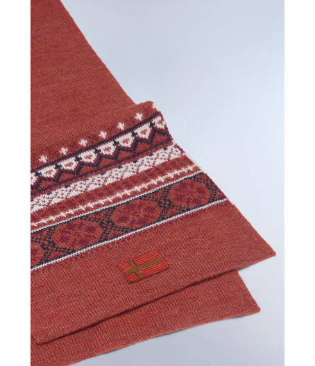 Унисекс шал F-SOIUSA SCARF W RED SAUCE NP0A4I9QR1B 03