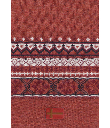 Унисекс шал F-SOIUSA SCARF W RED SAUCE NP0A4I9QR1B 04