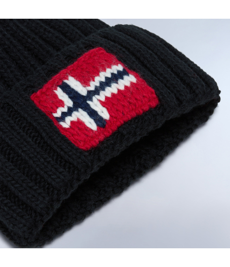 Унисекс шапка F-SEMIURY BLACK 041 03 Унисекс шапка F-SEMIURY BLACK 041 NP0A4IA5041 03