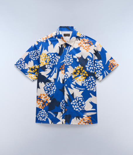 Риза с къс ръкав G-RONGE SS 1 AOP FDB NP0A4IDLFDB 01