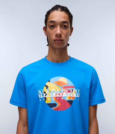 Мъжка тениска S-VALDOR SS FRENCH BLUE B2W 04 Мъжка тениска S-VALDOR SS FRENCH BLUE B2W NP0A4IE6B2W 04