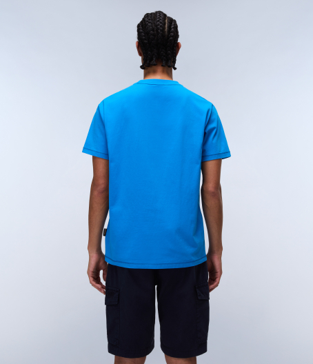 Мъжка тениска S-VALDOR SS FRENCH BLUE B2W 05 Мъжка тениска S-VALDOR SS FRENCH BLUE B2W NP0A4IE6B2W 05