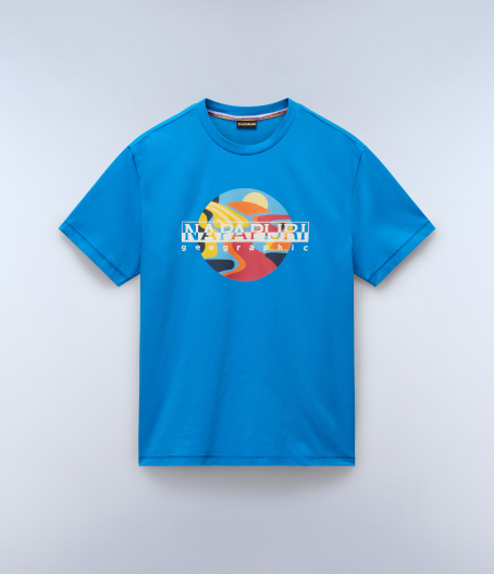 Мъжка тениска S-VALDOR SS FRENCH BLUE B2W 01 Мъжка тениска S-VALDOR SS FRENCH BLUE B2W NP0A4IE6B2W 01