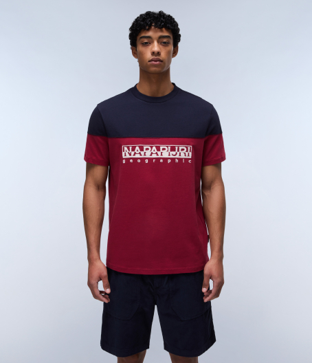 Мъжка тениска S-SATURNIA SS TIBETAN RED R1E NP0A4IEMR1E 03