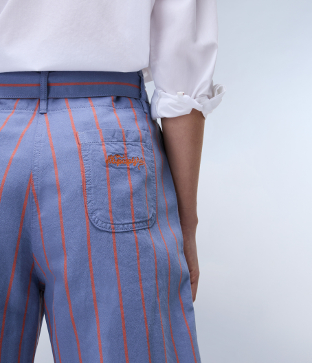 Дамски къс панталон N-NICE STRIPE W STRIPE 90S NP0A4IEW90S 05