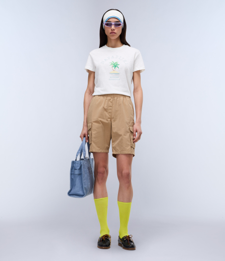 Дамска тениска S-FETE SS W WHITE HERON NP0A4IFX206 03