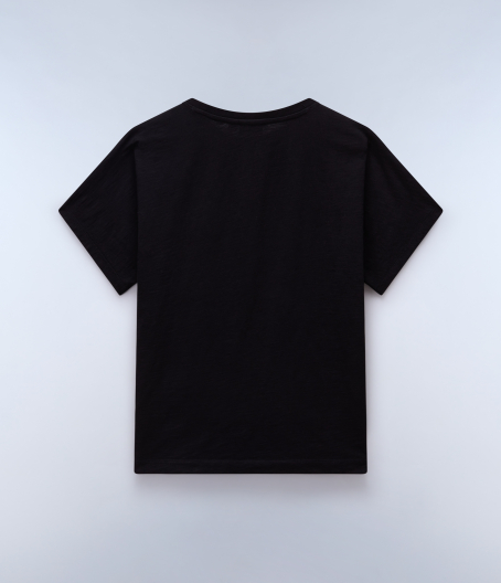 Дамска тениска S-ECLAIR LOGO SS W BLACK BEAUTY NP0A4IFZ941 02