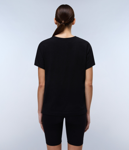 Дамска тениска S-ECLAIR LOGO SS W BLACK BEAUTY NP0A4IFZ941 05