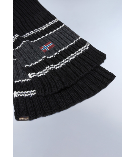 Унисекс шал F-AREUSE SCARF BLACK 041 NP0A4IJC041 03