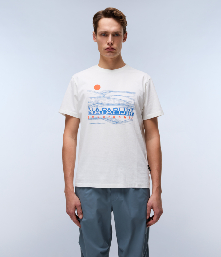 Мъжка тениска S-BUTI SS WHITE HERON NP0A4INM206 03