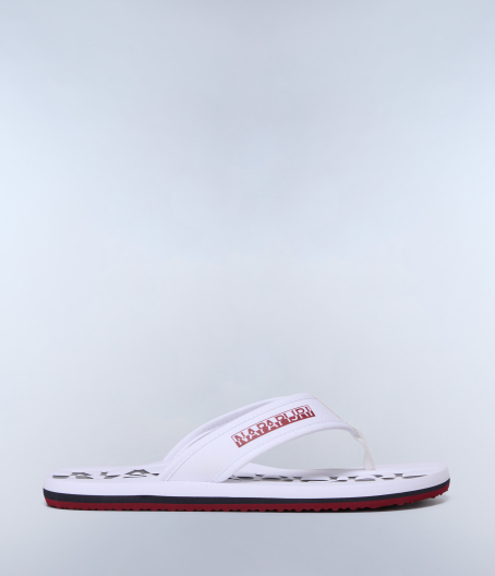 Мъжки чехли S5ELM01/COT WHITE/NAVY 01 Мъжки чехли S5ELM01/COT WHITE/NAVY NP0A4IQU01A 01