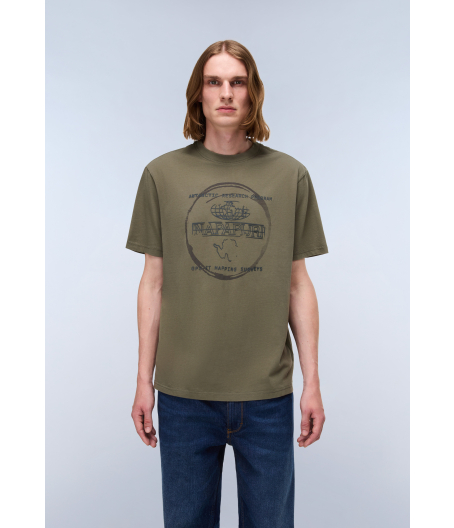 Мъжка тениска S-BALD SS TEA LEAF G0A 03 Мъжка тениска S-BALD SS TEA LEAF G0A NP0A88SFG0A 03