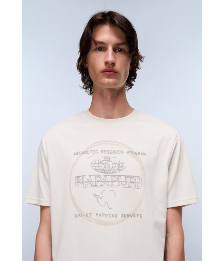 Мъжка тениска S-BALD SS BEIGE DIMITY NP0A88SFN1J 04