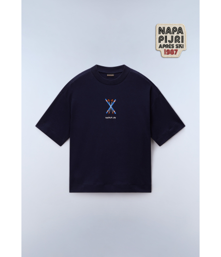 Дамска тениска S-IRTO SS W BLU MARINE NP0A88SO176 01