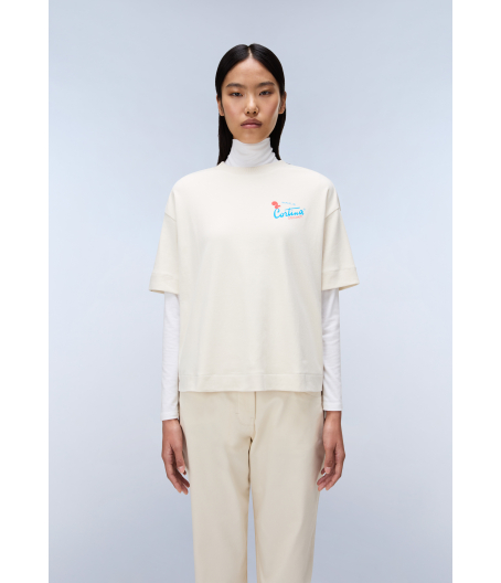 Дамска тениска S-IRTO SS W BEIGE DIMITY NP0A88SON1J 05