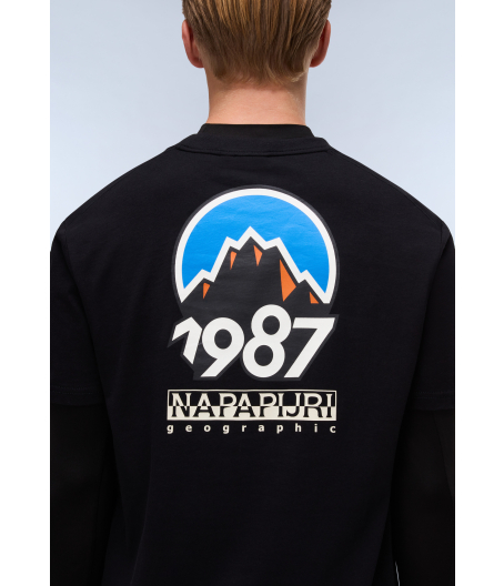 Мъжка тениска S-MONTEPIANA SS BLACK BEAUTY NP0A88SV941 05