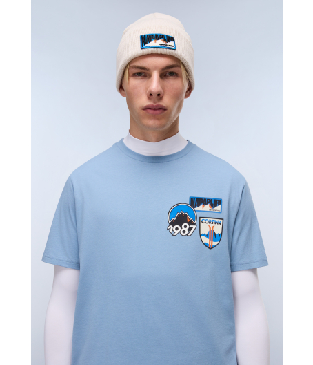 Мъжка тениска S-MONTEPIANA SS FADED DENIM I84 NP0A88SVI84 04