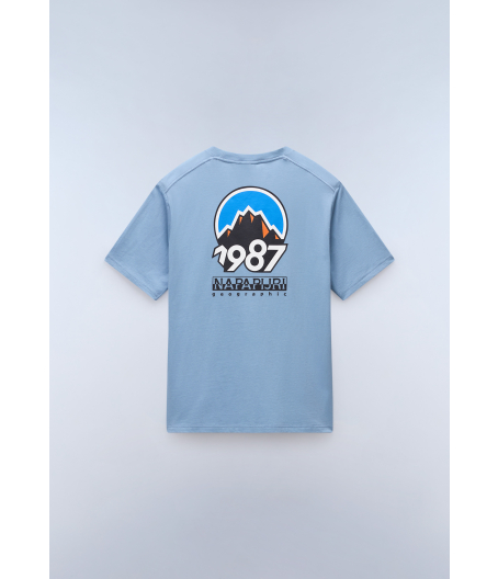 Мъжка тениска S-MONTEPIANA SS FADED DENIM I84 NP0A88SVI84 02