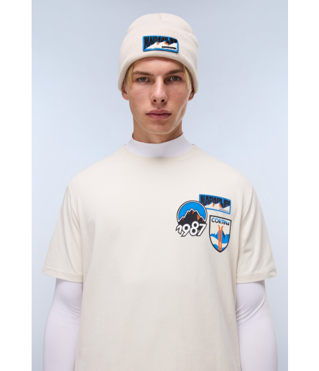 Мъжка тениска S-MONTEPIANA SS BEIGE DIMITY NP0A88SVN1J 04