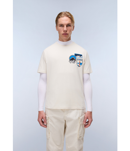 Мъжка тениска S-MONTEPIANA SS BEIGE DIMITY NP0A88SVN1J 03